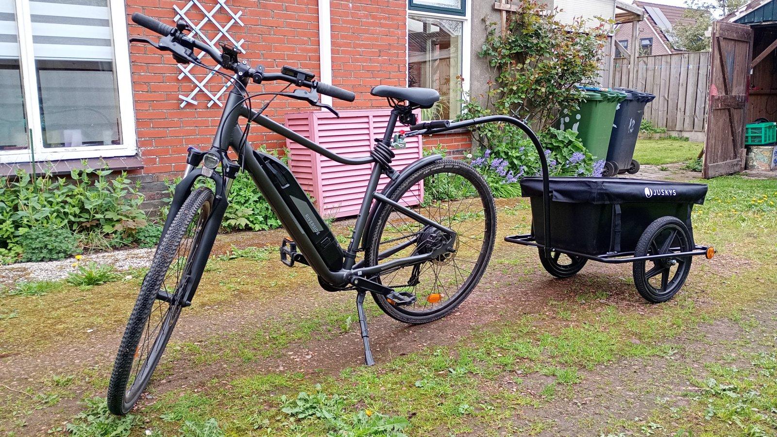 Juskys Fietskar - Decathlon fiets