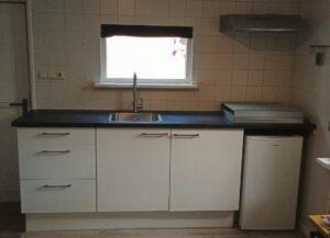 Nieuwe keuken is afgemonteerd