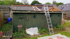 Asbest verwijderen garage